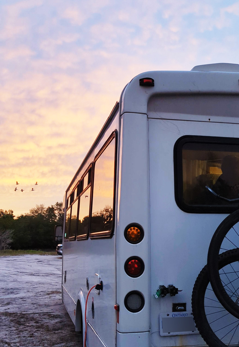 BusSideSunset